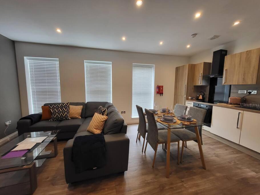 Stylish Jewellery Quarter Apartment Sleeps 6 Birmingam Exterior foto