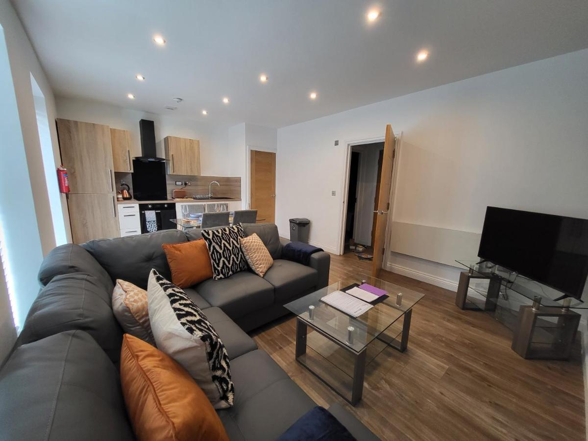 Stylish Jewellery Quarter Apartment Sleeps 6 Birmingam Exterior foto