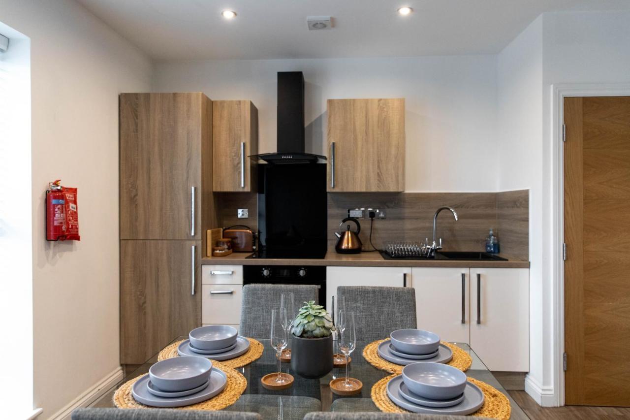 Stylish Jewellery Quarter Apartment Sleeps 6 Birmingam Exterior foto